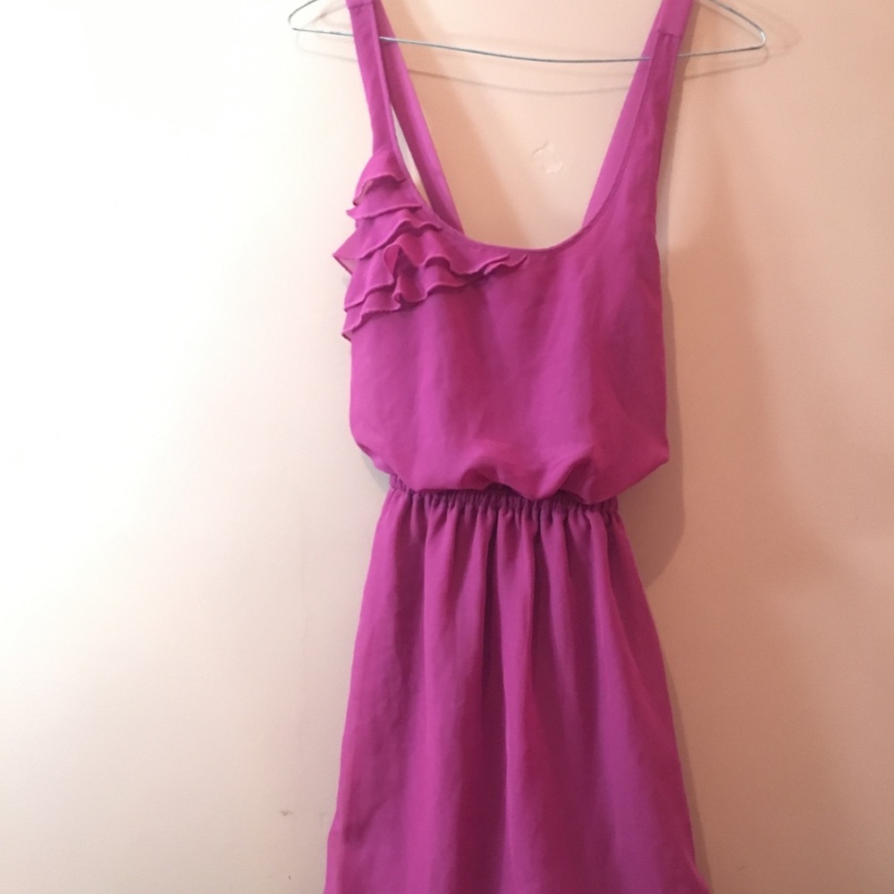 Crossover back dress